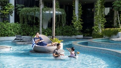 Give families a holiday to remember with a stay at Village Hotel Sentosa, a resort designed to delight kids (and their parents, too).