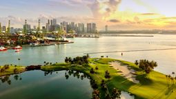 The Serapong course at Sentosa Golf Club will host a LIV golf event next year.