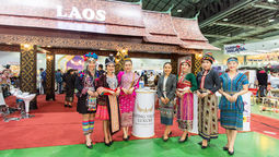 Laos showcasing its cultural heritage at ASEAN Tourism Forum 2024.