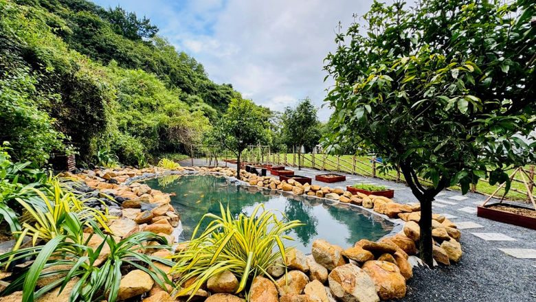 The garden’s design by the Marriott landscaping team mirrors Vietnam’s natural flora and beauty.