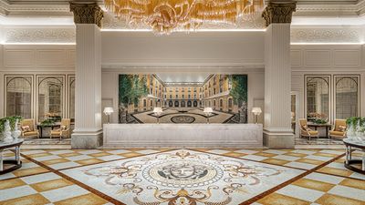 Palazzo Versace Macau debuts at Grand Lisboa Palace with a star-studded gala.