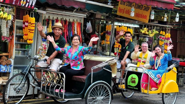 Trishaw tours provided a distinctive way to discover Singapore's heritage sites like Little India, Chinatown, and Kampong Glam, using traditional local transportation.